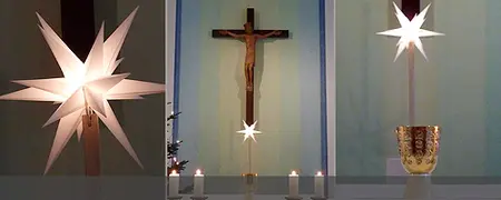 Stern wandert durchs Mutterhaus