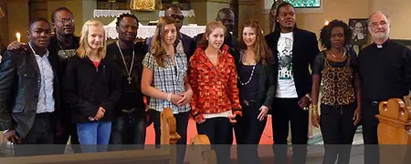 Ja- Schwester Euthymia kommt hier in Halverde gut an