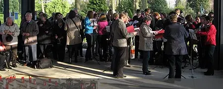 Erste Statio auf dem Zentralfriedhof