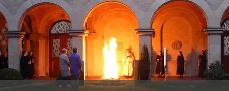 Am frühen Morgen, als es noch dunkel war