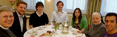 Win-win-Begegnung. Win-win-Begegnung.